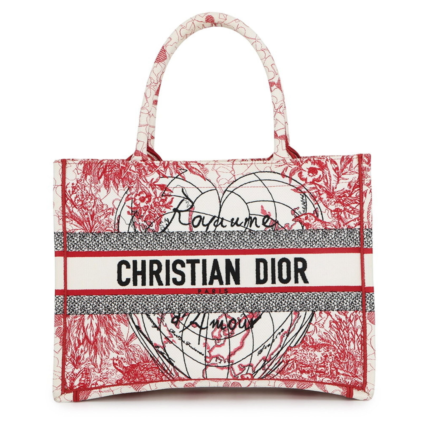 Canvas Christian Dior Tote Handbag: Canvas Christian Dior Tote Handbag Canvas Christian Dior Tote Handbag - A timeless and elegant tote bag from the renowned French fashion house, featuring a striking black canvas design with red accent