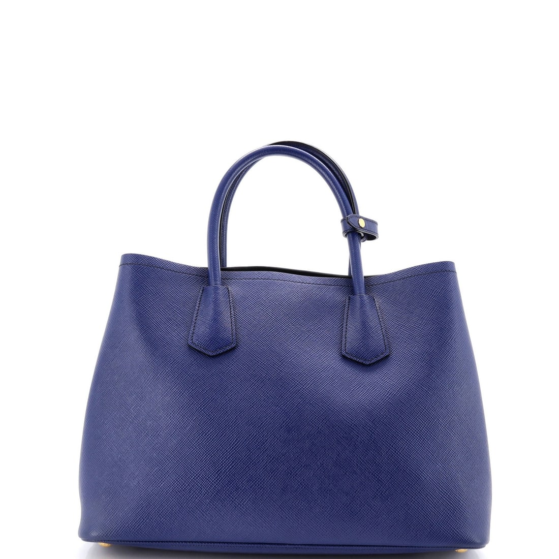 Saffiano leather medium double tote by Prada - 3