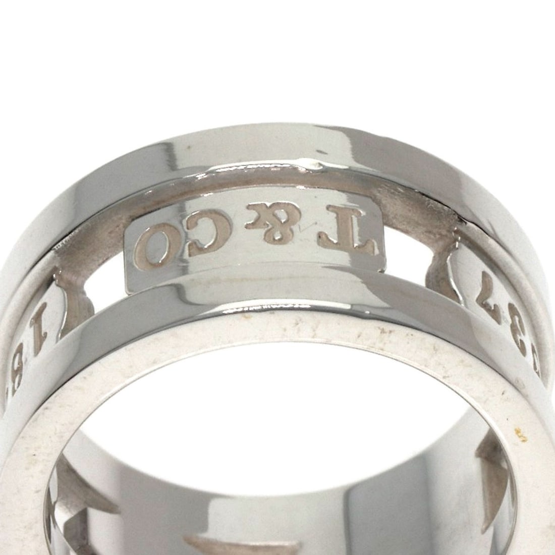 Silver Ring In Opened Co Tiffany - 7