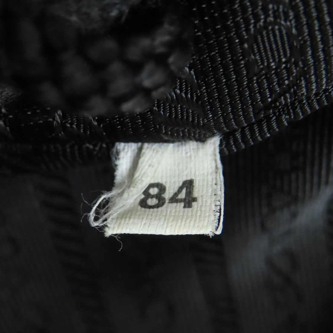 Logo Hardware Backpack Wool Daypack Prada - 7
