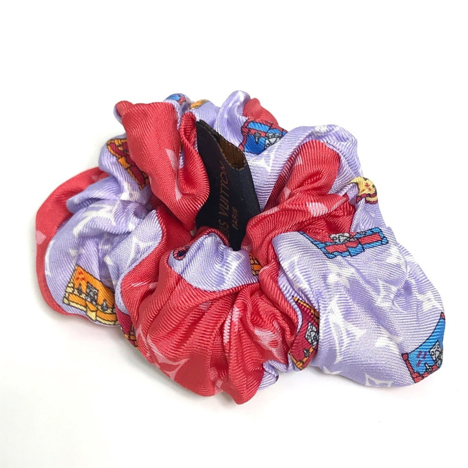 Louis Vuitton silk scrunchie - 2