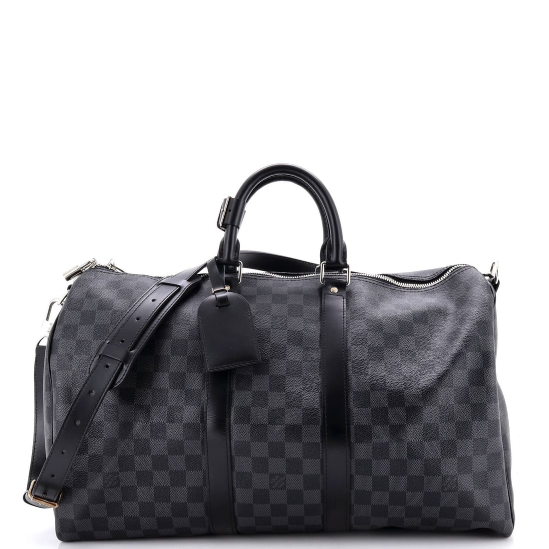 Vuitton Louis Keepall Bandouliere Bag Damier Graphite (1 of 7)