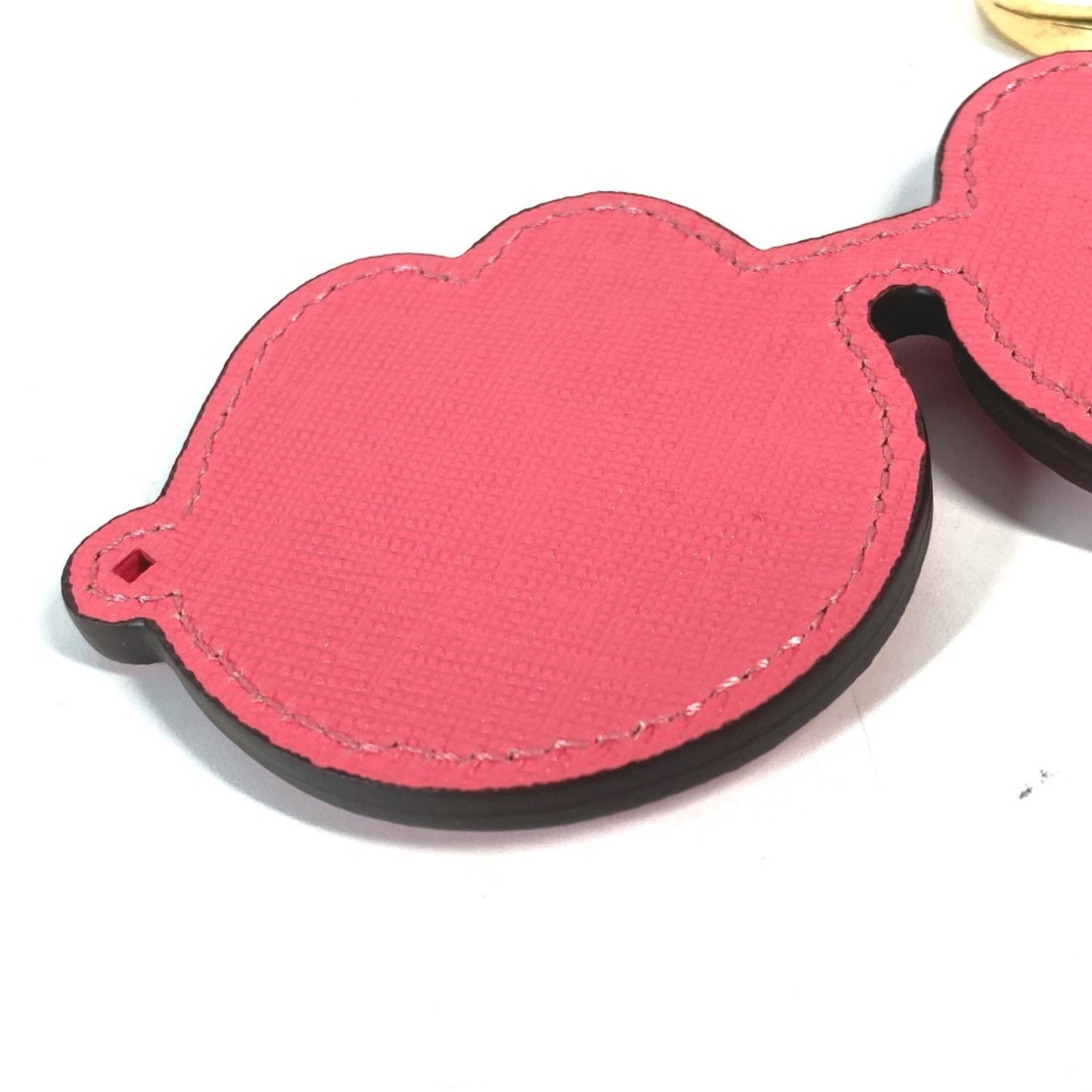Leather keyring McM - 6