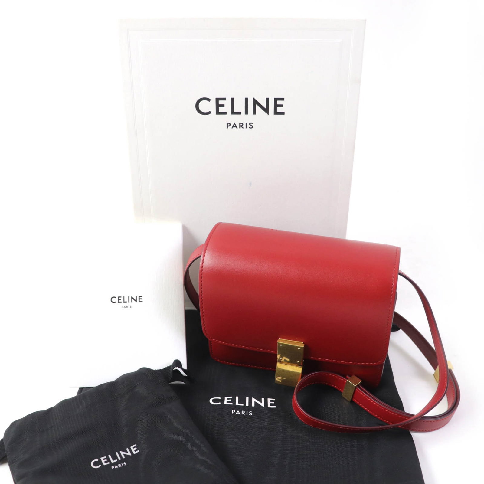 Celine Shoulder Bag Leather - 2