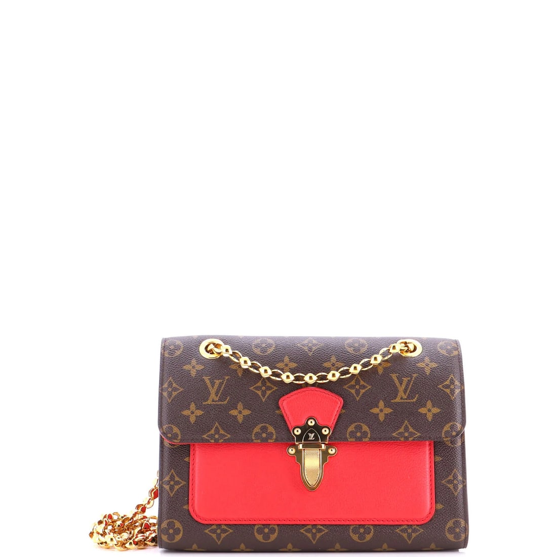 Canvas leather monogram handbag victoire louis vuitton (1 of 6)