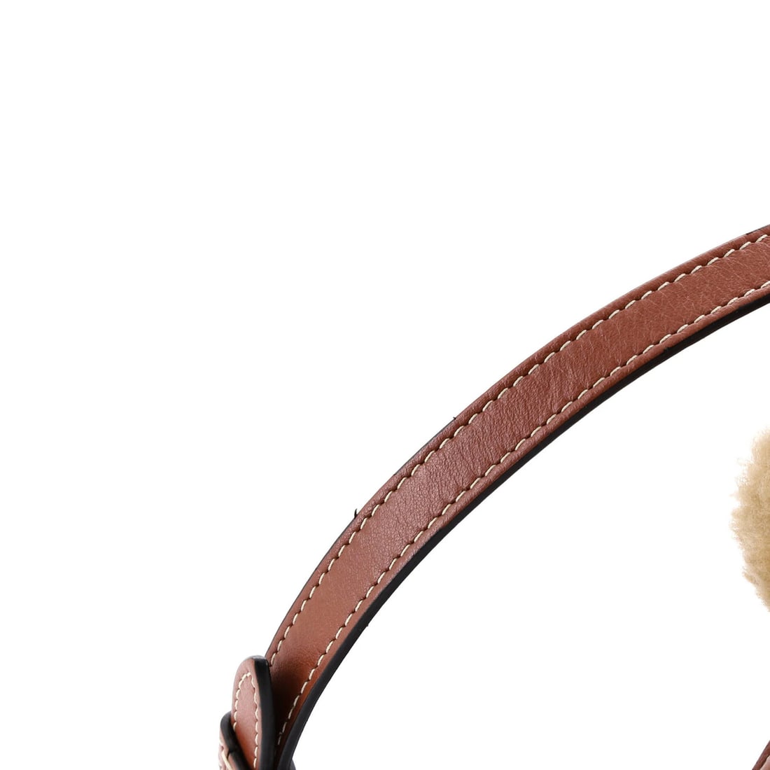 Shearling Leather Bag Celine Medium Heart - 6