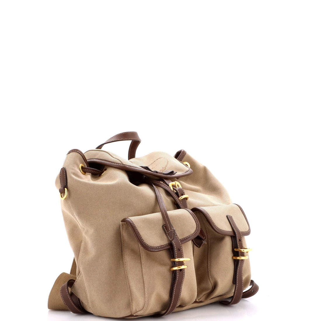Logo Backpack Canvas By Prada - 2