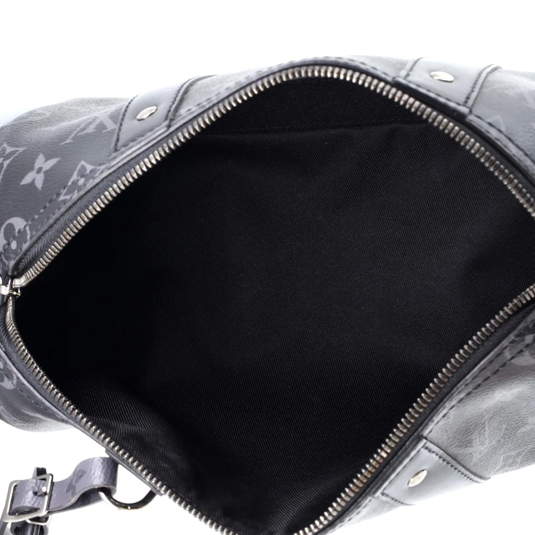 Monogram Eclipse Louis Vuitton Reverse Canvas Keepall City Bag - 5