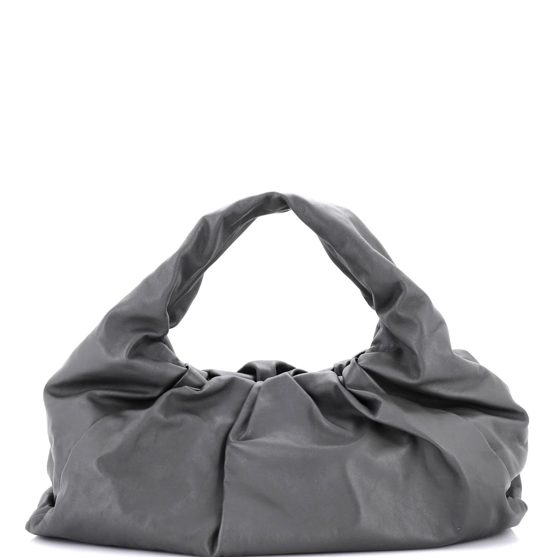 Bottega Veneta The Shoulder Pouch Leather Maxi: Bottega Veneta The Shoulder Pouch Leather Maxi Bottega Veneta's The Shoulder Pouch Leather Maxi boasts a timeless design with clean lines and a spacious interior. Measuring 10" tall, 19" wide, and 7.5