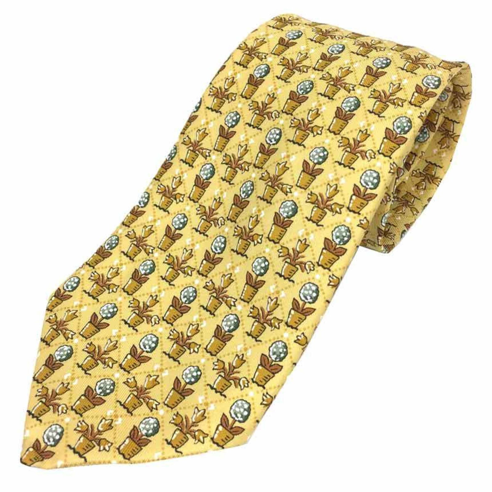 Silk cravat by Hermes