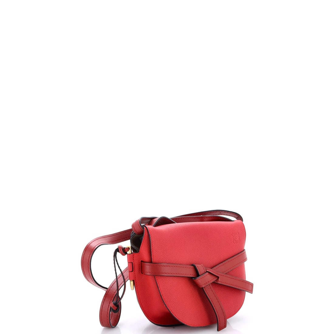 Leather gate shoulder bag small - 2