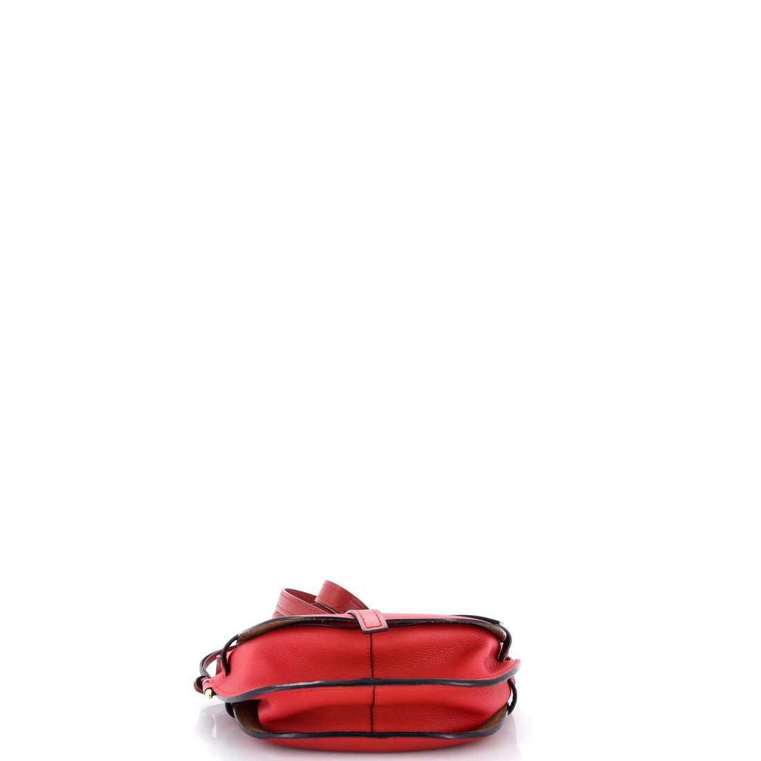 Leather gate shoulder bag small - 4
