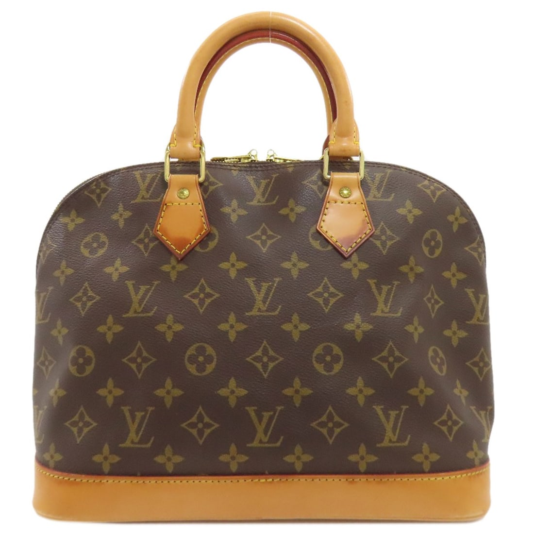 Canvas handbag monogram Louis Vuitton Alma (1 of 20)