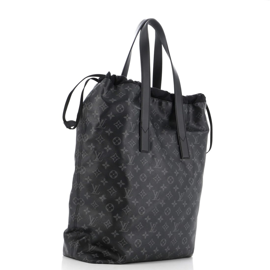 Louis Vuitton Cabas Light Drawstring Bag Monogram Eclipse Canvas - 2
