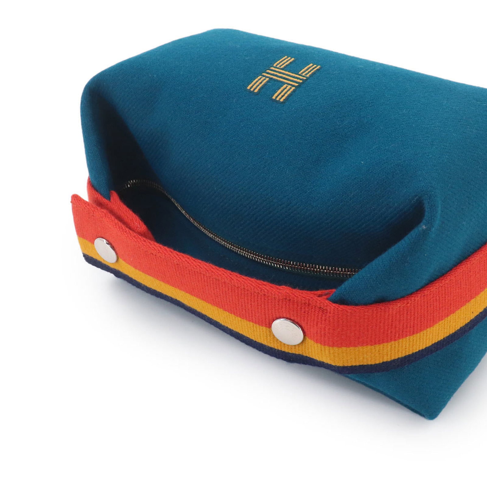 Wool pouch handbag from Hermes - 4