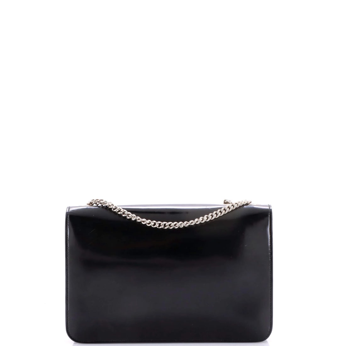 Patent medium interlocking shoulder bag Gucci - 3