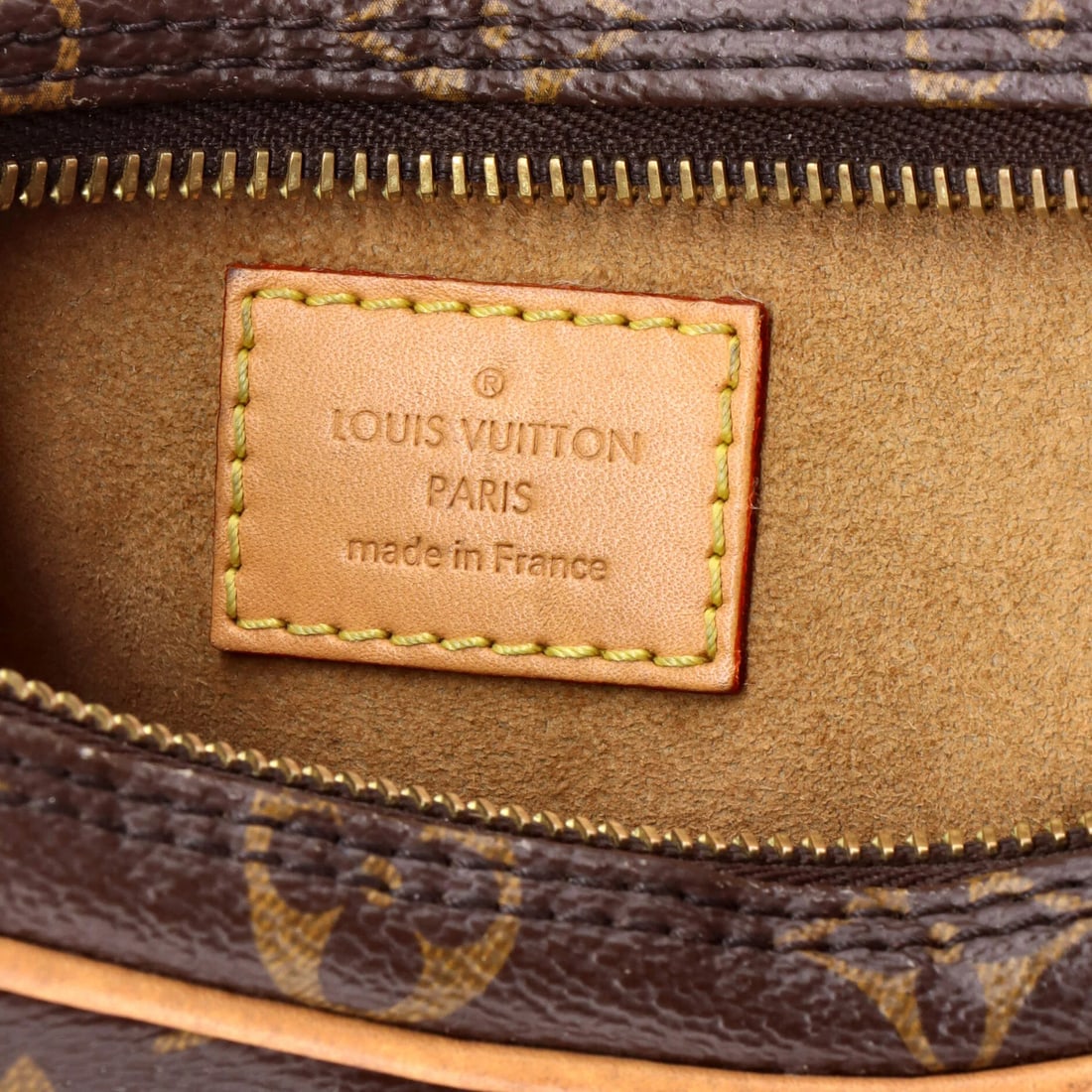 Handbag Monogram Louis Vuitton Canvas Loop - 6