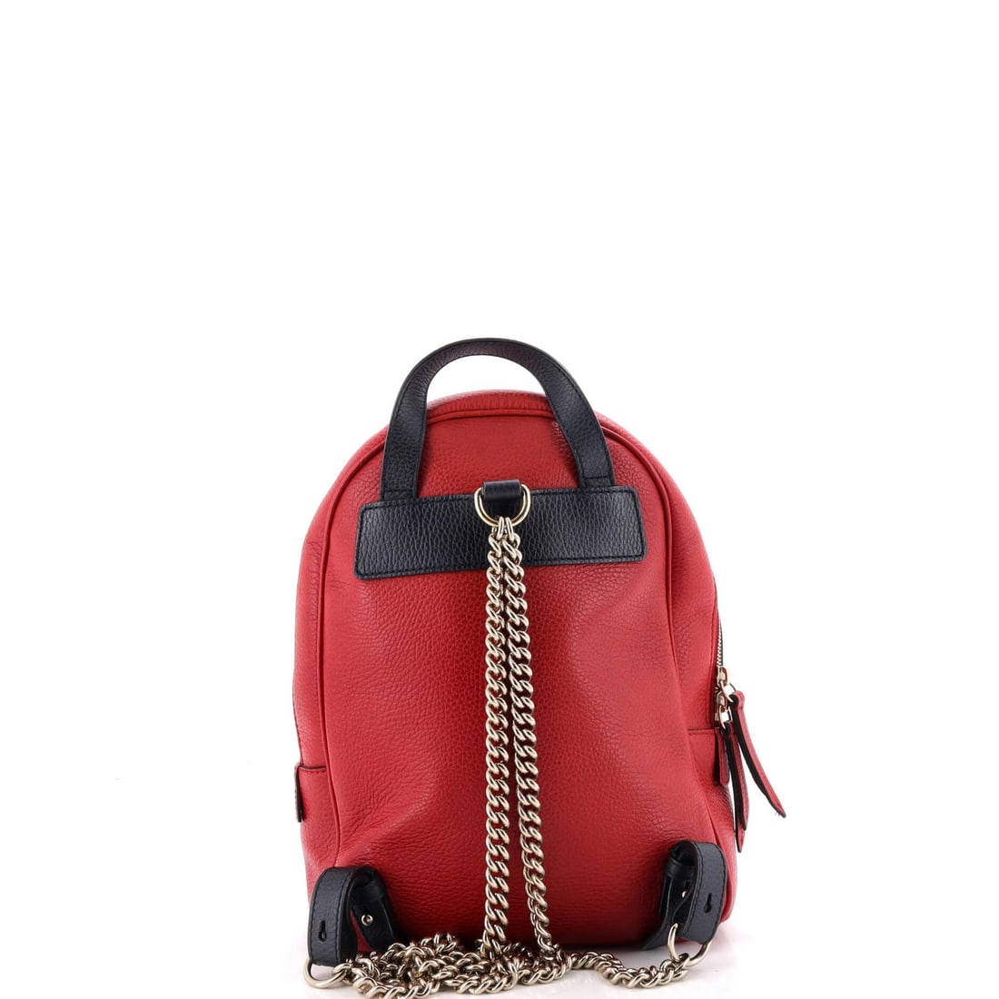 Chain backpack leather gucci soho - 3