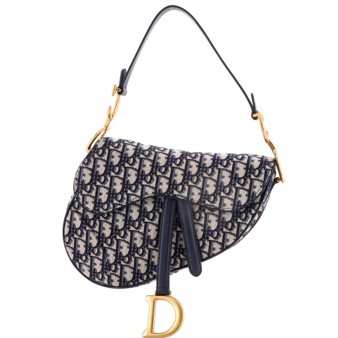 Christian Dior Saddle Handbag Oblique Canvas Medium: Christian Dior Saddle Handbag Oblique Canvas Medium The Christian Dior Saddle Handbag Oblique Canvas Medium boasts a striking blue canvas exterior with oblique stitching, adding a touch of sophisticat