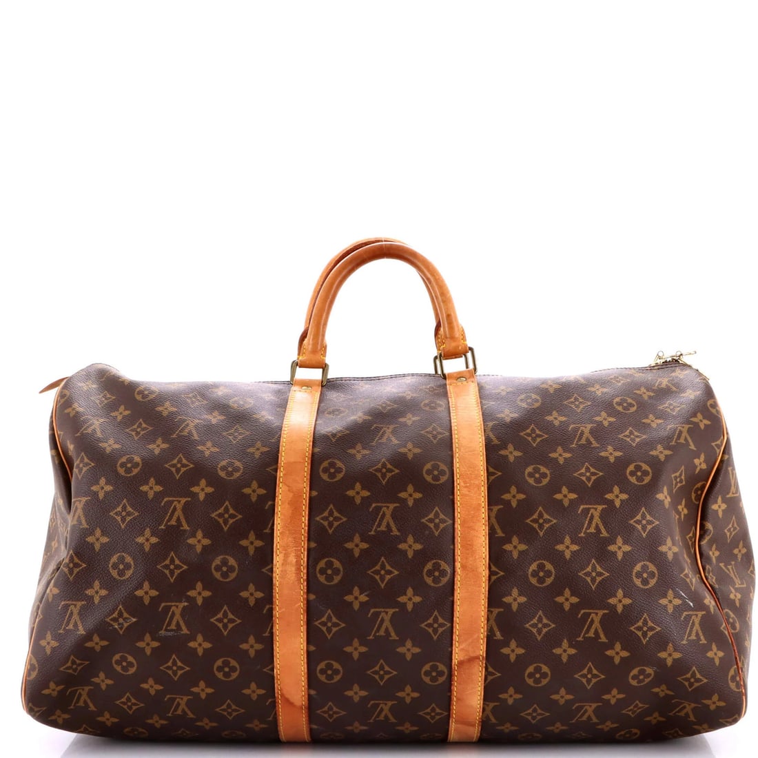 Canvas monogram bag Vuitton Louis Keepall - 3