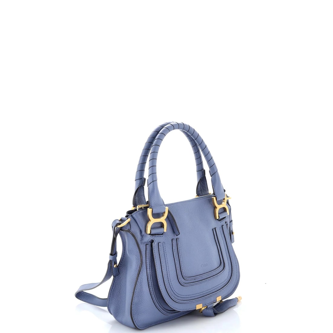 Leather small satchel by Chloe Marcie - 2