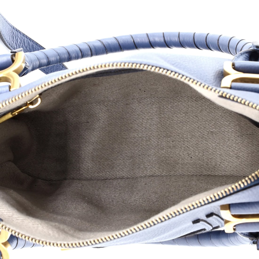 Leather small satchel by Chloe Marcie - 5