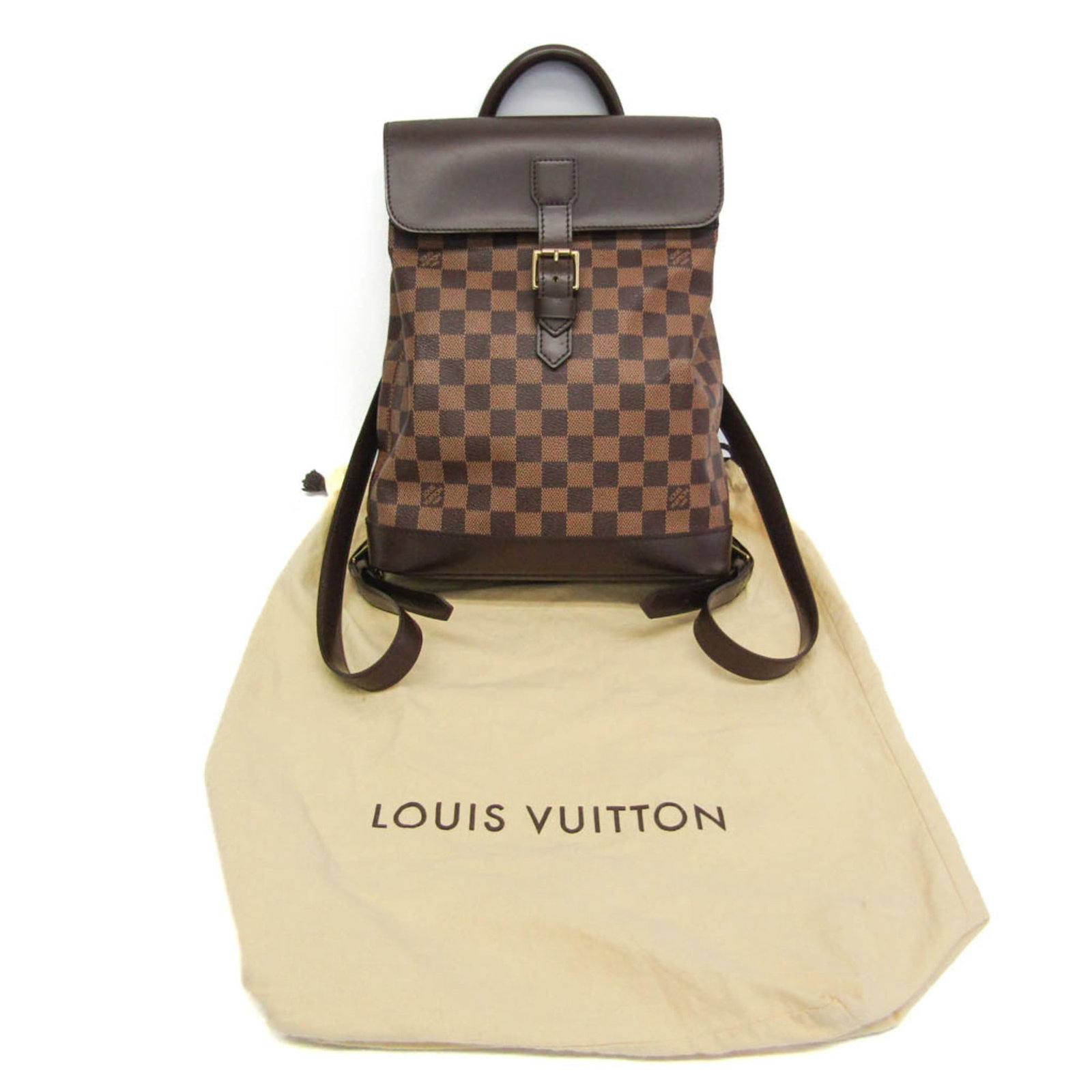 Canvas Damier Vuitton Backpack Louis - 2