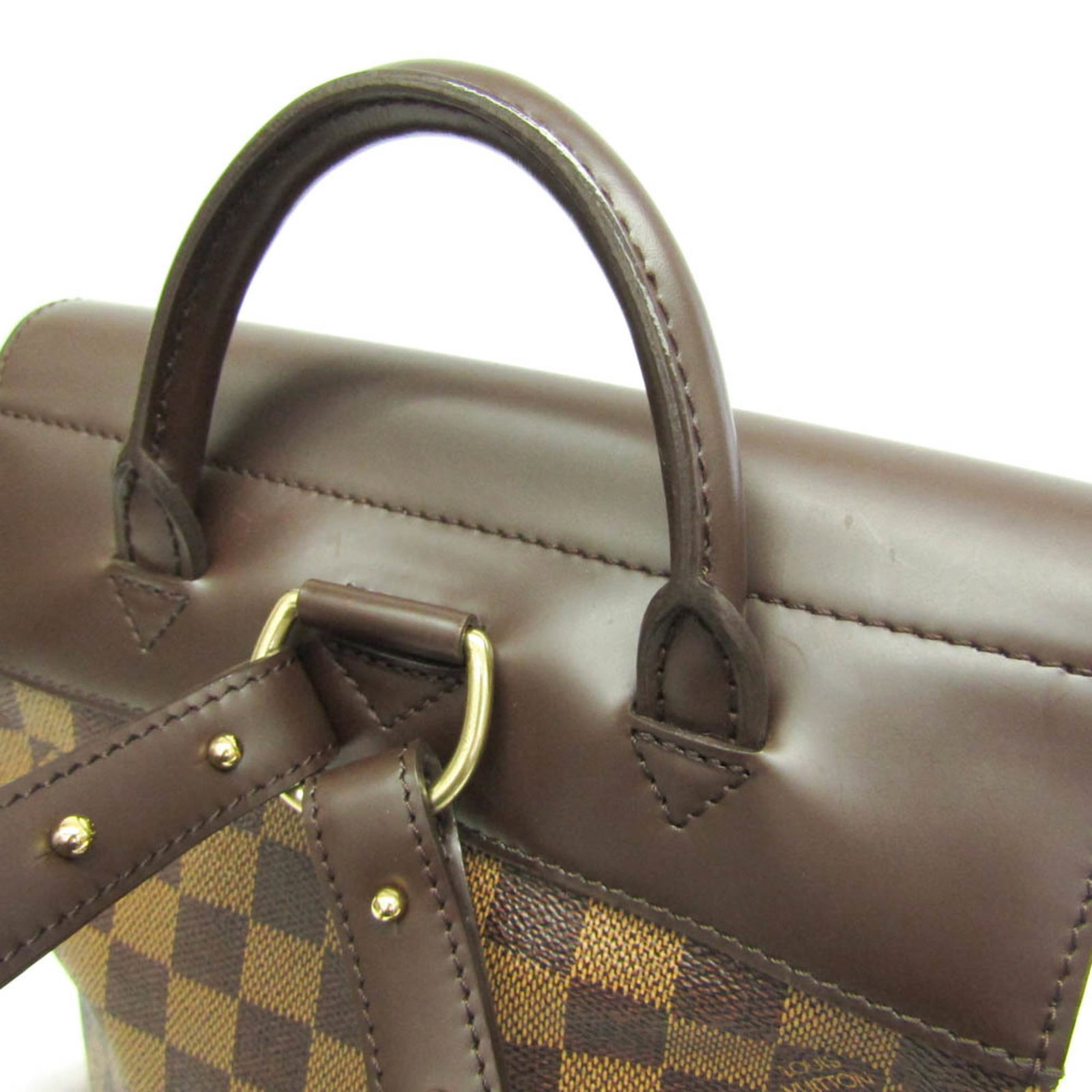 Canvas Damier Vuitton Backpack Louis - 8