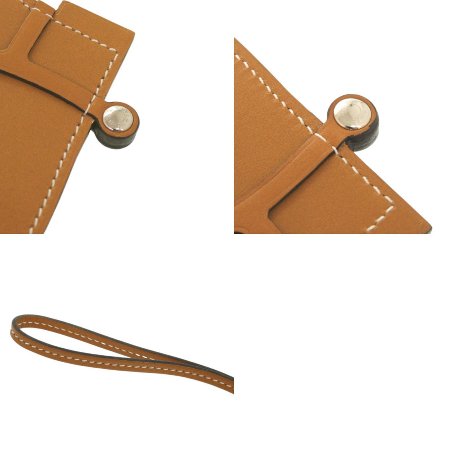 Swift Hermes Leather Keyring - 6