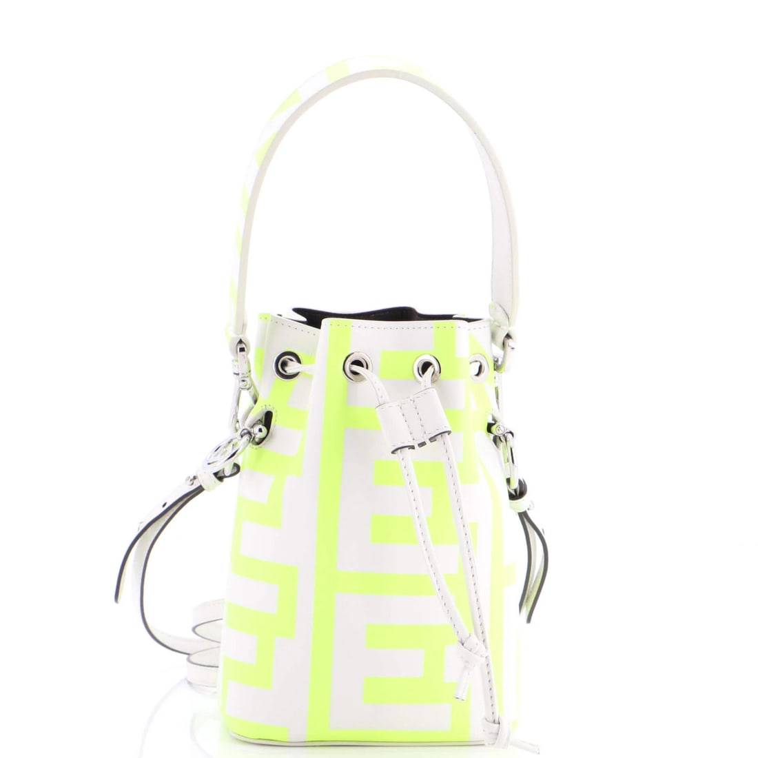 Mon Tresor Printed Mini Leather Bucket Bag Fendi Jacobs Marc (1 of 5)