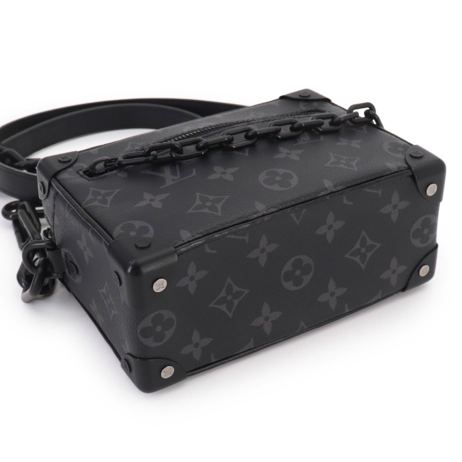 Monogram Eclipse Handbag Vuitton Shoulder Louis - 4