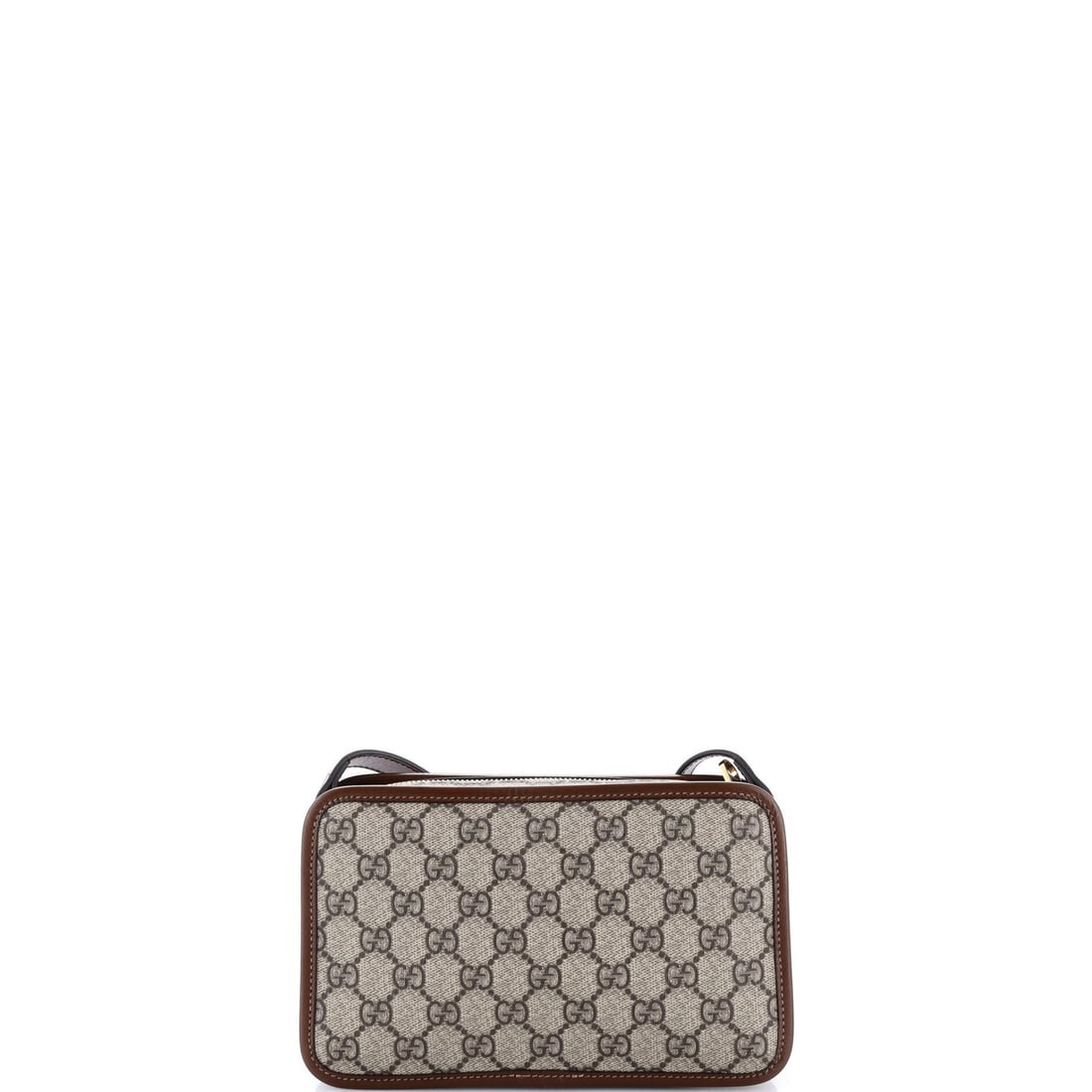 Gucci Interlocking G Patch Camera Mini Canvas Coated Bag GG - 3