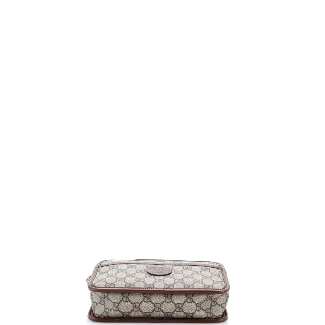 Gucci Interlocking G Patch Camera Mini Canvas Coated Bag GG - 4