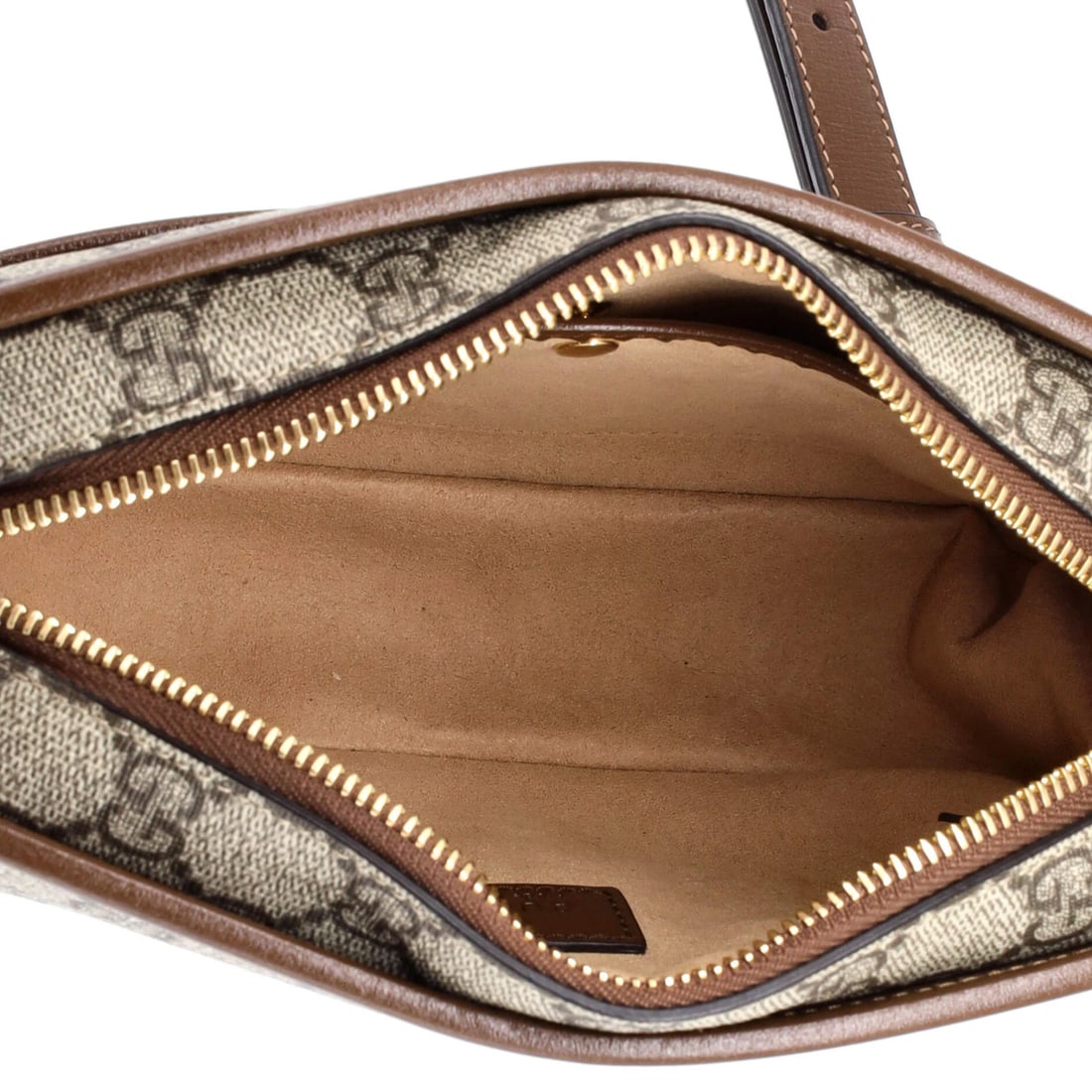 Gucci Interlocking G Patch Camera Mini Canvas Coated Bag GG - 5