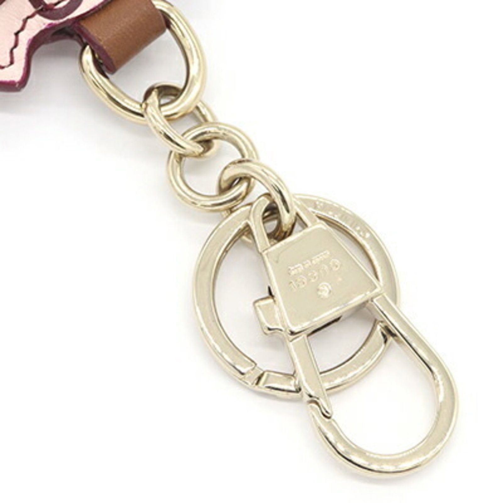 Keyring Leather Gucci - 3