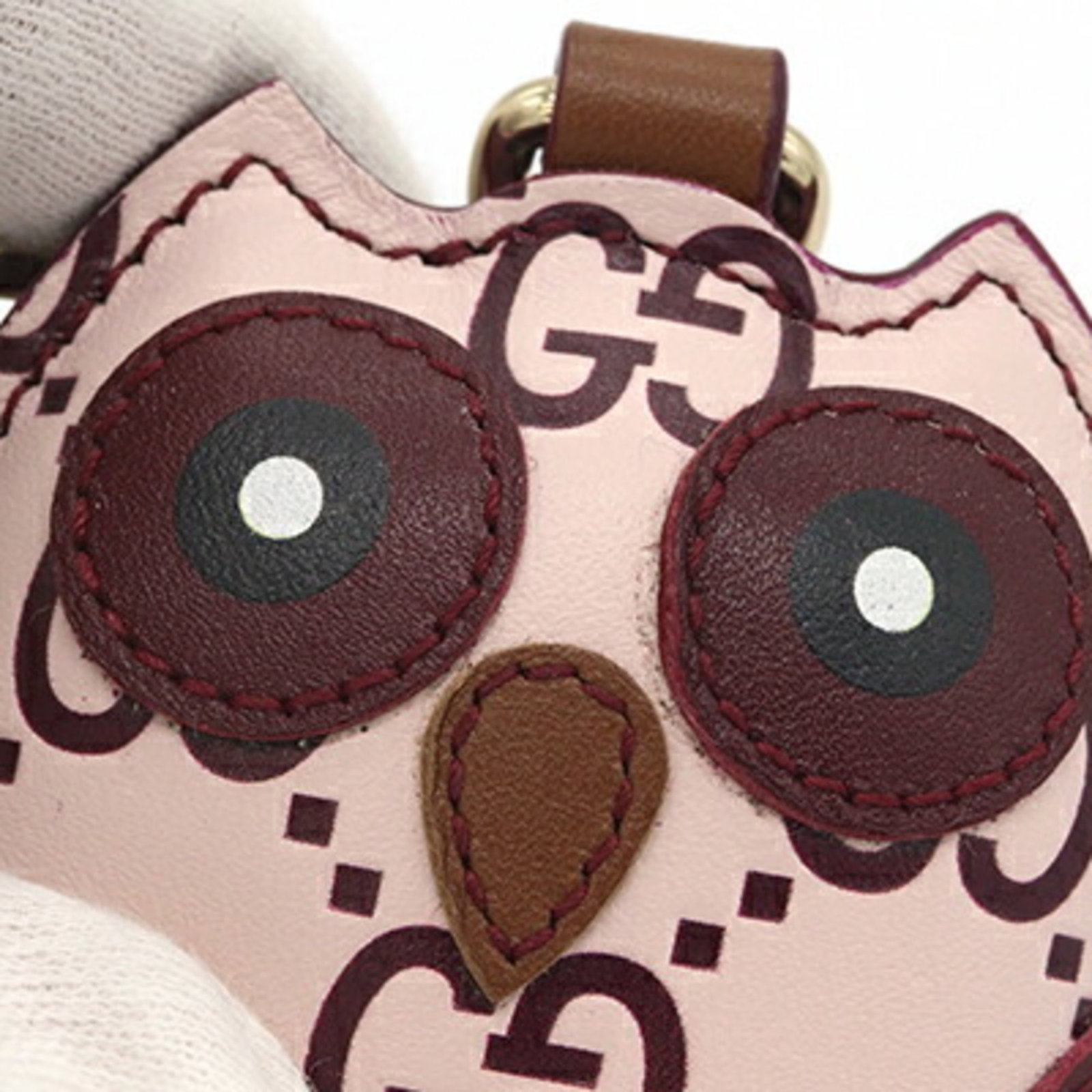 Keyring Leather Gucci - 5