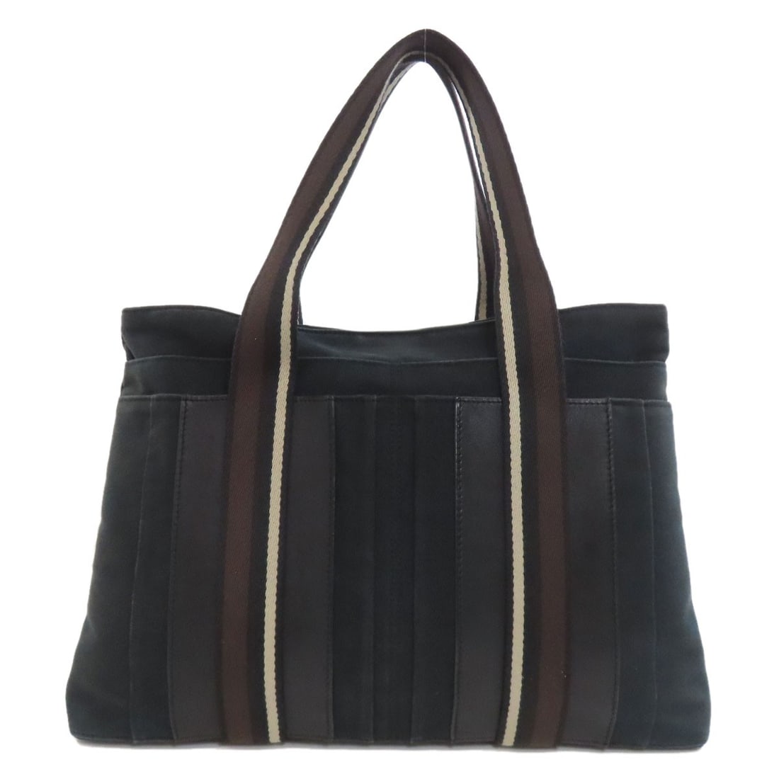 Horizontal Mm Canvas Tote Bag Zonal Hermes: Horizontal Mm Canvas Tote Bag Zonal Hermes Black canvas tote bag with zonal Hermes design, showcasing the iconic brand's style and aesthetic. Made from high-quality canvas material, this tote bag