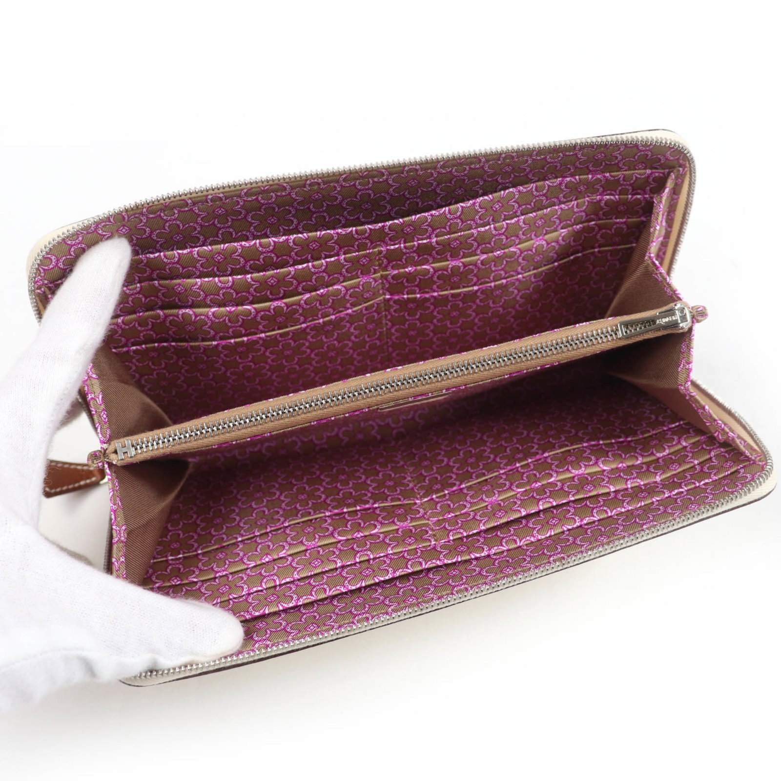 Long Wallet Bi Fold Epsom Leather - 6