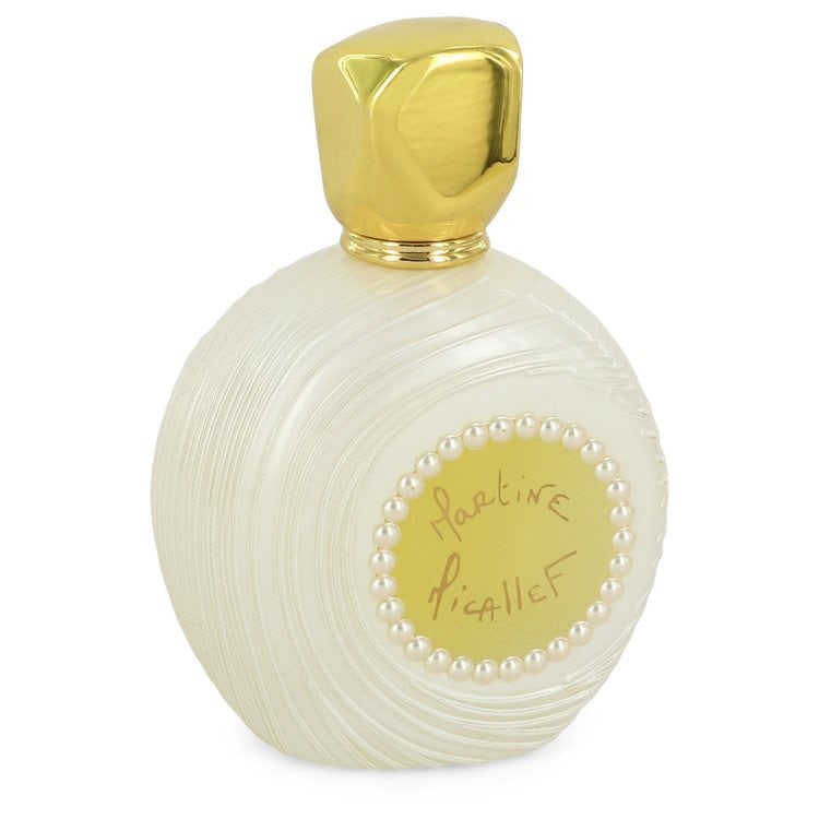 Mon Parfum Pearl by M. Micallef Eau De Parfum Spray (unboxed) 3.3 oz: Mon Parfum Pearl by M. Micallef Eau De Parfum Spray (unboxed) 3.3 oz Mon Parfum Pearl by M. Micallef Eau De Parfum Spray offers a floral and fruity blend, featuring top notes of blackberry, mandarin