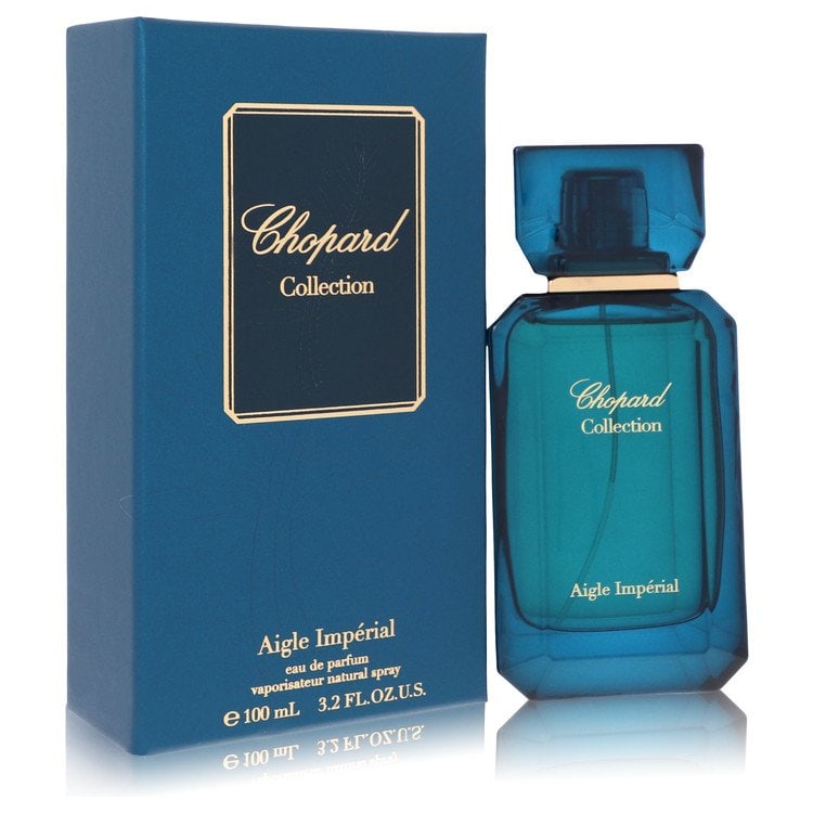 Aigle Imperial by Chopard Eau De Parfum Spray (Unisex) 3.2 oz: Aigle Imperial by Chopard Eau De Parfum Spray (Unisex) 3.2 oz Chopard's Aigle Imperial Eau De Parfum Spray is a unisex cologne available in a 3.2 oz size, offering a fragrance experience that can be e