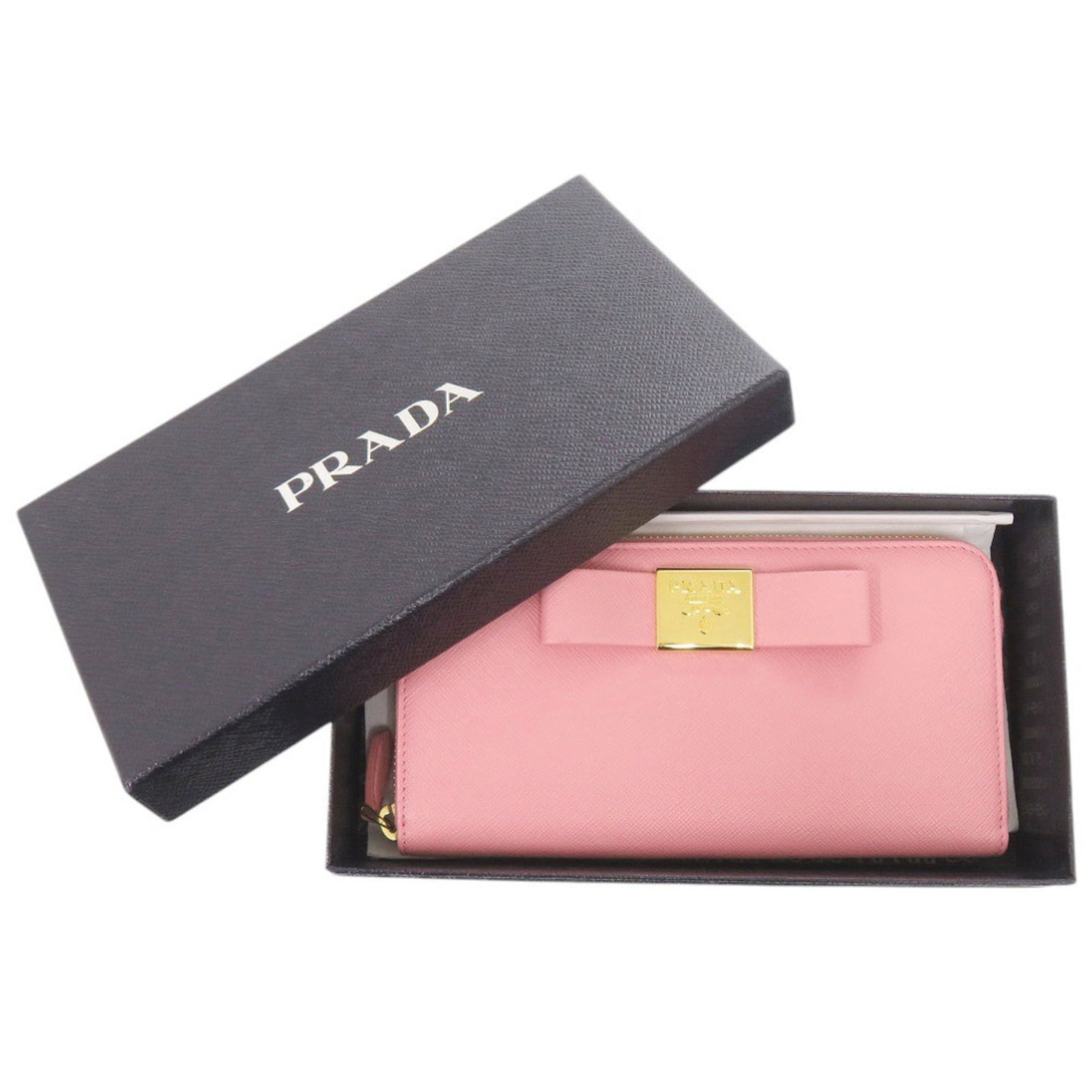 Long Bi Fold Leather Wallet - 2