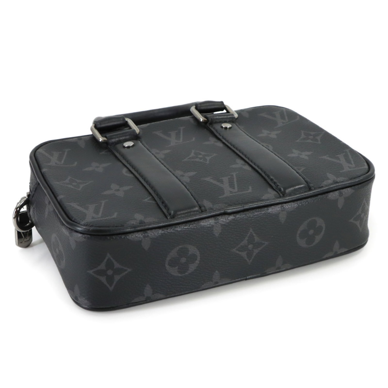 Monogram Eclipse Handbag Vuitton Shoulder Louis - 4
