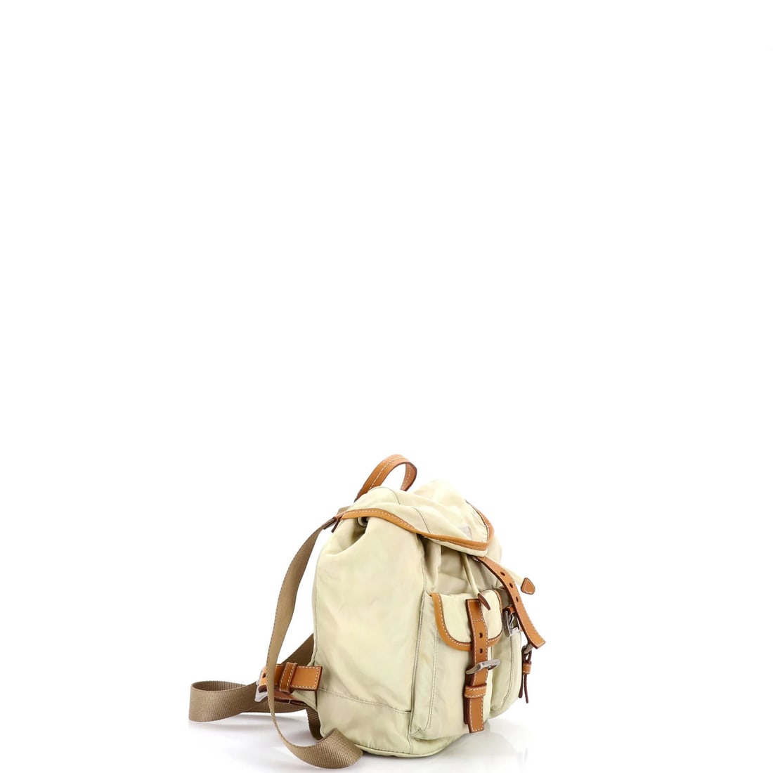 Prada Double Front Pocket Backpack Tessuto Small - 2