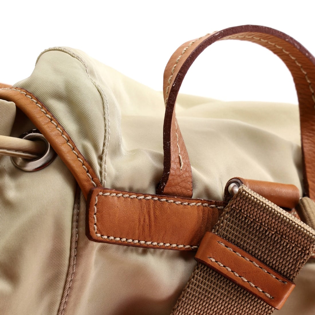 Prada Double Front Pocket Backpack Tessuto Small - 7