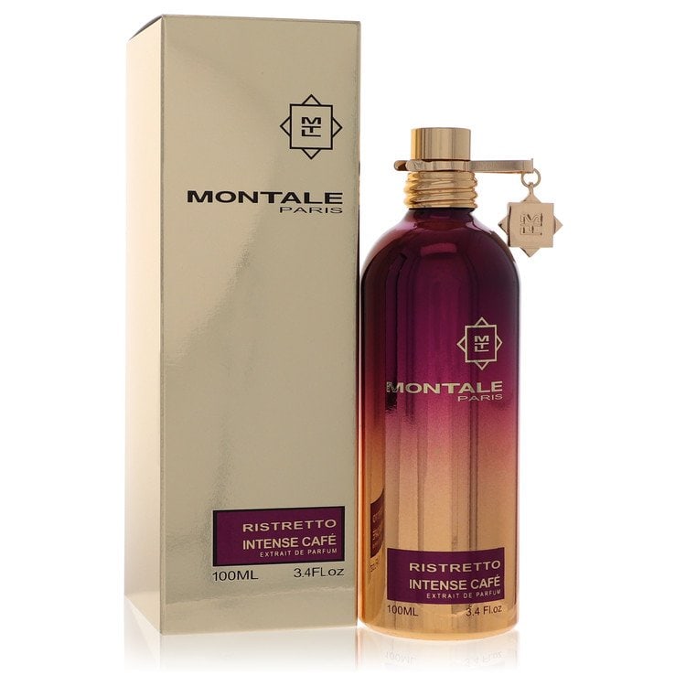 Montale Ristretto Intense Cafe by Montale Eau De Parfum Spray (Unisex) 3.4 oz: Montale Ristretto Intense Cafe by Montale Eau De Parfum Spray (Unisex) 3.4 oz Montale Ristretto Intense Cafe by Montale Eau De Parfum Spray (Unisex) 3.4 oz - A rich and alluring gourmand scent, this