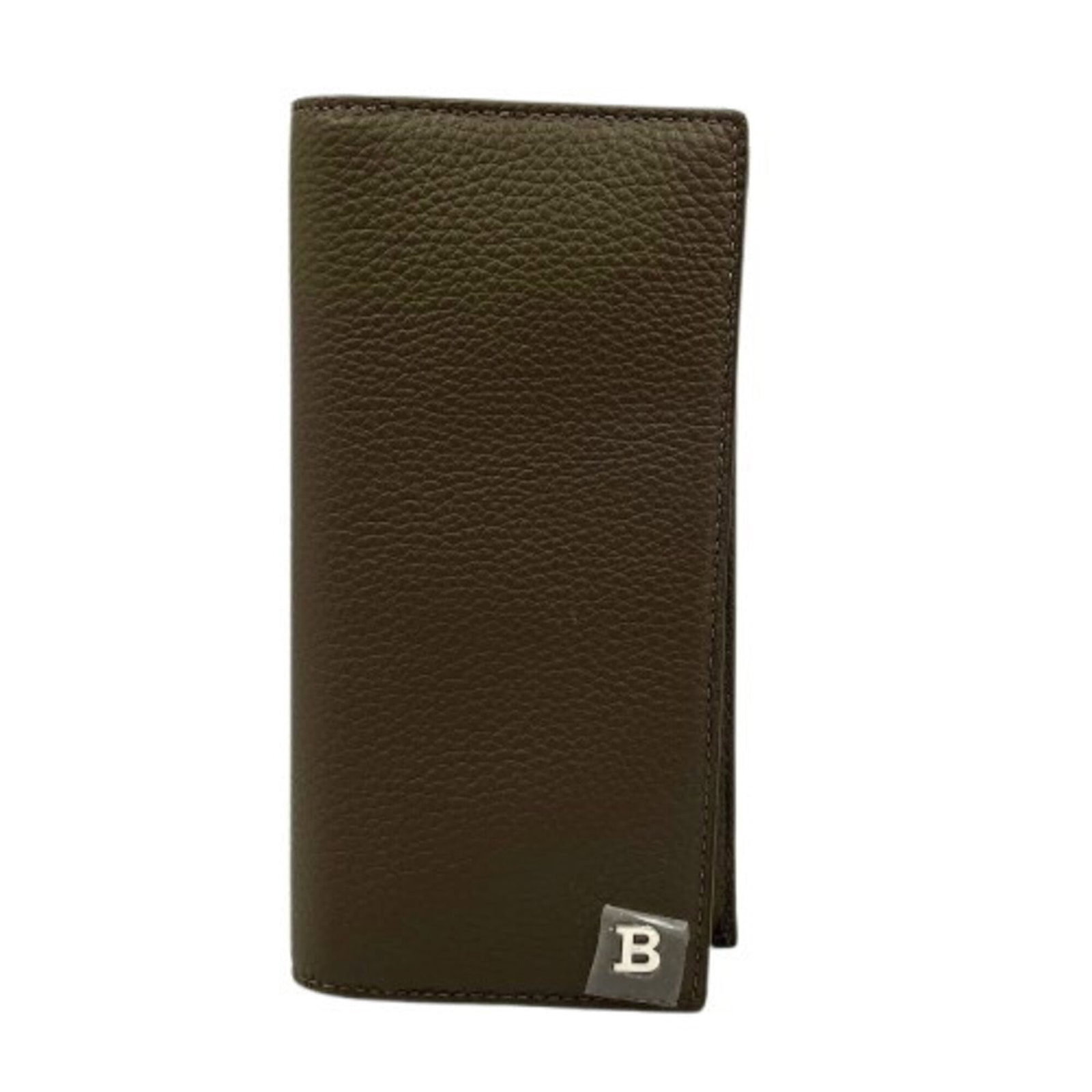 Long Wallet Leather Bi Fold Bally: Long Wallet Leather Bi Fold Bally Bally's Long Wallet Leather Bi Fold features a classic design with clean lines and a timeless aesthetic. Made from high-quality leather, this bi-fold wallet measures 