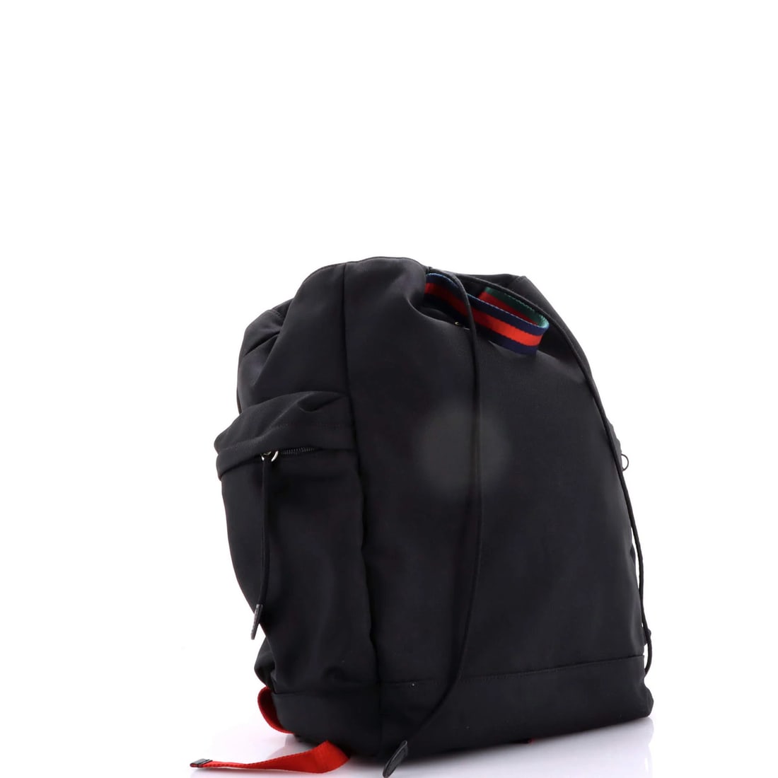 Gucci Animalier Web Drawstring Backpack Techno Canvas Large - 2