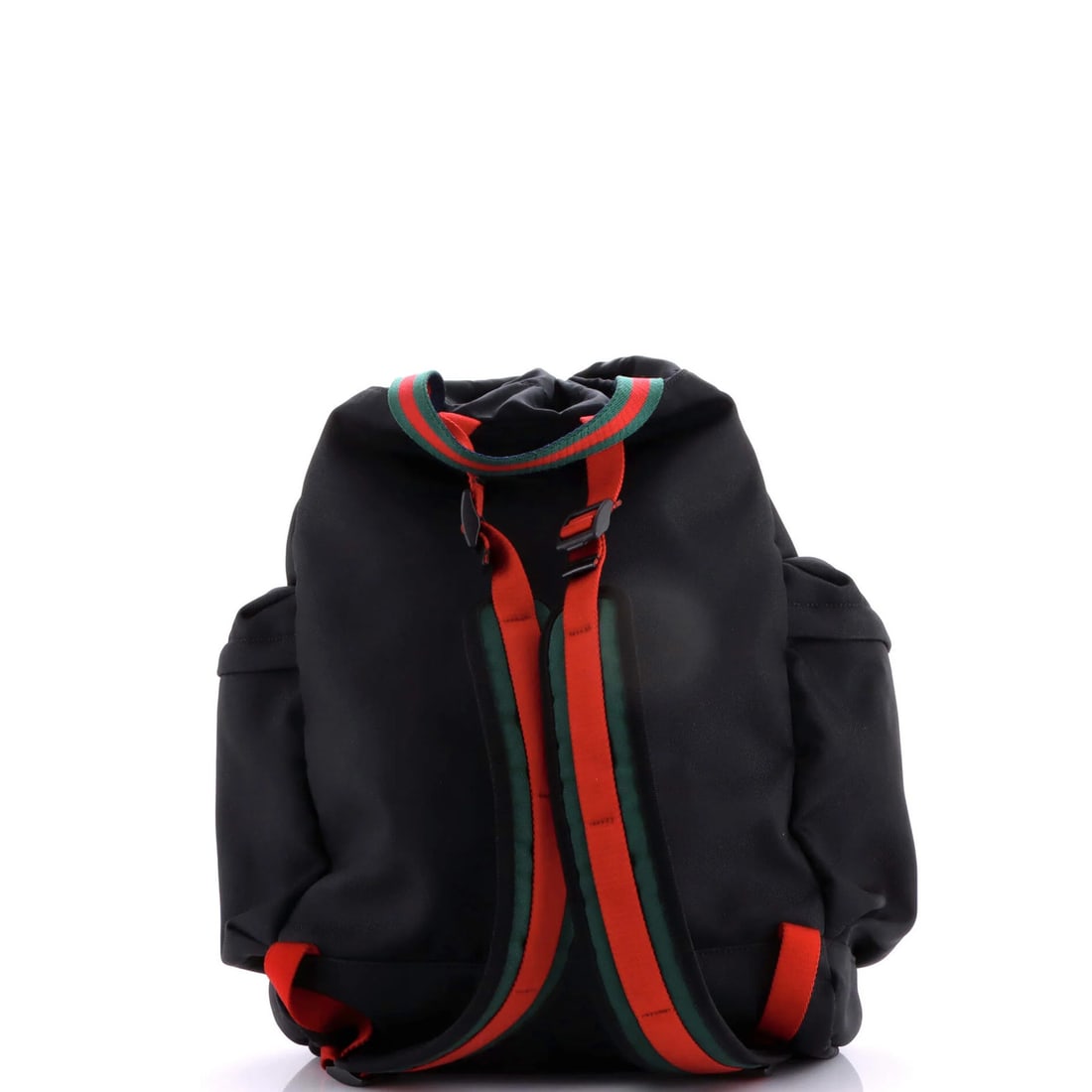 Gucci Animalier Web Drawstring Backpack Techno Canvas Large - 3