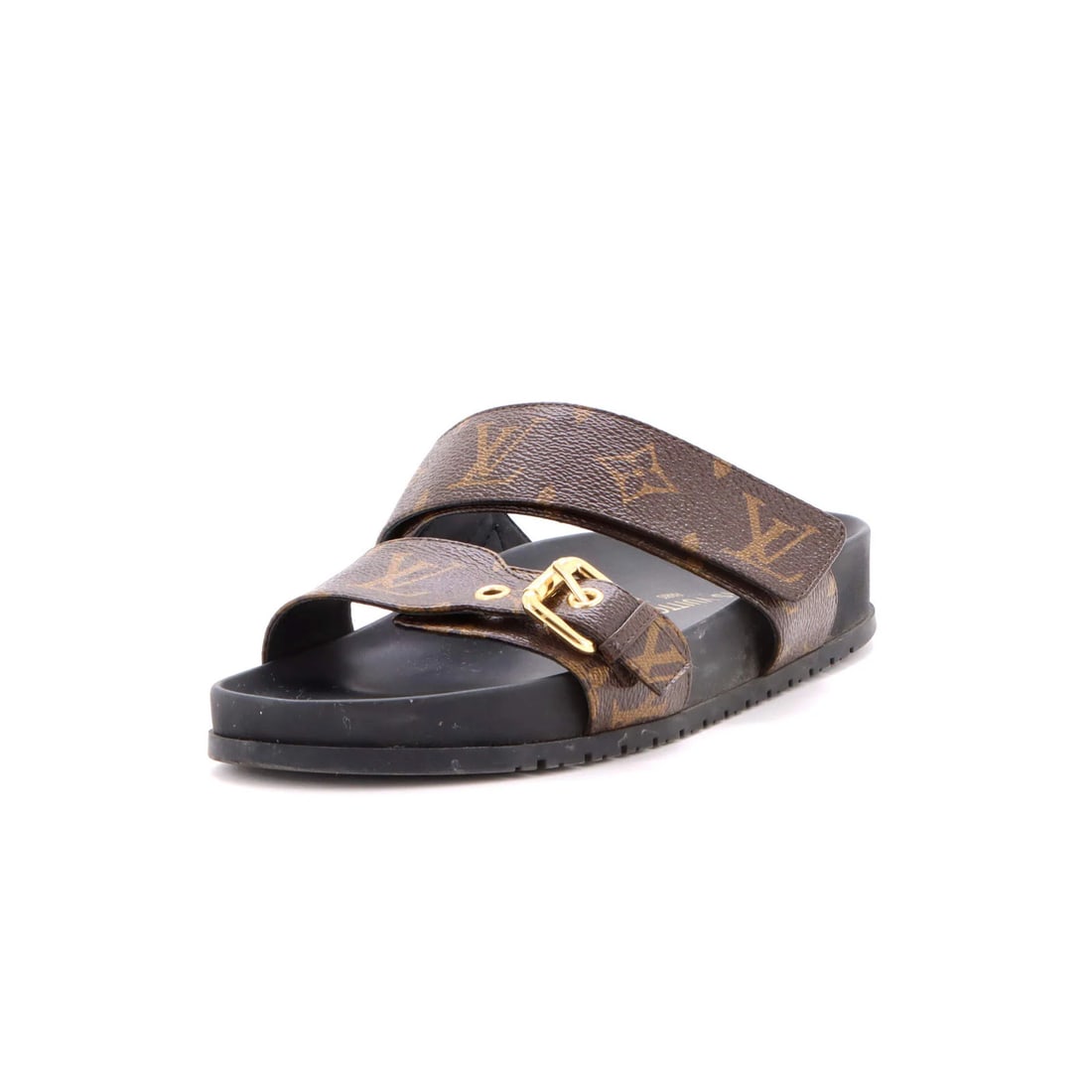 Louis Vuitton Women's Bom Dia Flat Mules Monogram Canvas (1 of 6)