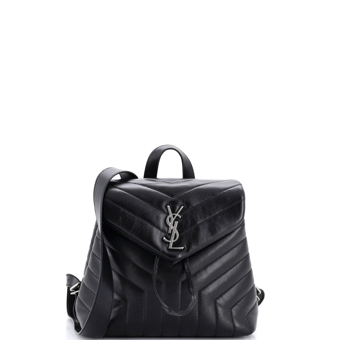 Leather Chevron LouLou Matelasse Small Saint Backpack (1 of 7)